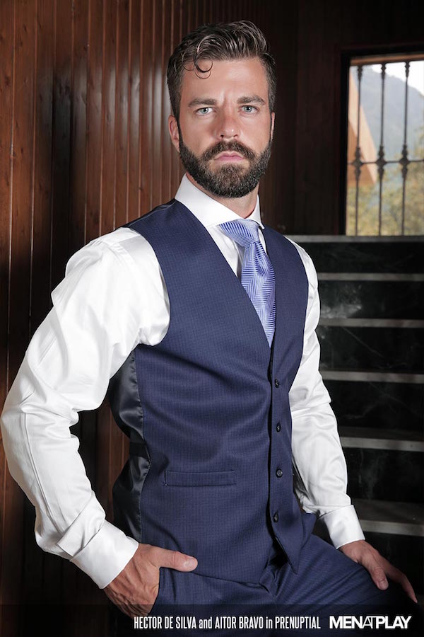 en costume de marié